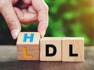 Frakcje cholesterolu: napis HDL i LDL na drewnianych klockach